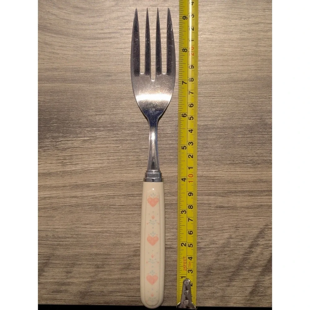 Vintage Corelle‎ Forever Yours Replacement Flatware Serving Fork 9.25